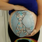 Bellypaint middag bij Prenatal